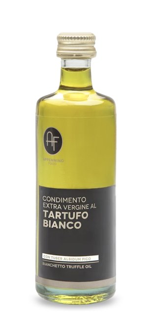 CONDIMENTO A BASE DI OLIO EXTRAVERGINE DI OLIVA E TARTUFO BIANCO "Appennino Food Group"