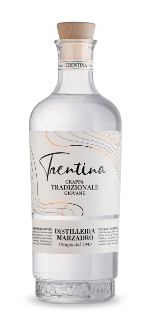 LA TRENTINA -GRAPPA TRADIZIONALE GIOVANE- "Marzadro"